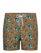 Hands All Over Swimshort Santa Cruz Orange