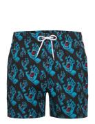 Hands All Over Swimshort Santa Cruz Black