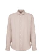 Cityhemden 1/1 Arm Seidensticker Beige