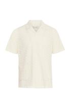 Cflogan Ss Rc Broderie Anglaise Shi Casual Friday Cream