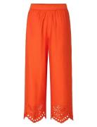 Yaselva Hw Ankle Pant S. YAS Orange