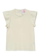 Vmpretty Ss Top Wvn Ga Girl Vero Moda Girl Cream