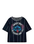 Nmmariz Stitch Nreg Ss Poly Top Wdi Name It Navy