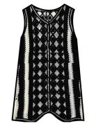 Objwasila Knit Re S/L Dress 138 Object Black