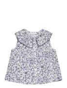 Blouse .-- Gadeab Mango Navy