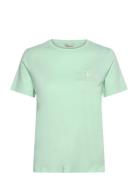 Reg Tonal Shield Ss T-Shirt GANT Green