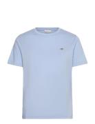 Reg Shield Ss T-Shirt GANT Blue