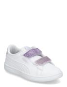 Puma Smash 3.0 L Glitter Velcro V Ps PUMA White
