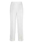 Linen Blend Pull On Pants GANT White