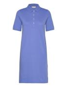 Shield Ss Pique Polo Dress GANT Blue
