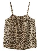 Nkfvinaya Strap Top Name It Beige