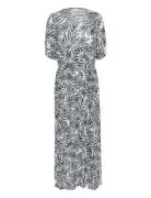 Kaisolde Amber Maxi Dress Kaffe Blue