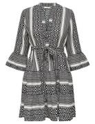 Onlathena Life 3/4 Short Dress Wvn Noos ONLY Black