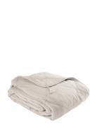 Bedspread, Cotton W/Linentassels C'est Bon Beige