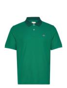 Tipping Detail Polo GANT Green