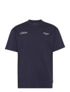 Elevate Embroidered Ss Tshirt SIXTH JUNE Navy