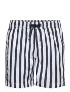 Striped Swim Shorts Lindbergh Navy