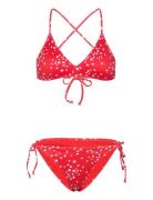 Pt Beach Classics Strappy Set Roxy Red