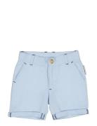 Linen Shorts Geggamoja Blue