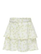 Kmgpalm Thyra Life Layered Skirt Wvn Kids Only White