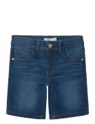 Nkmsilas Slim L Dnm Shorts 3339-Is Tb Name It Blue