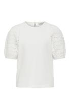 Kogninna Life 2/4 Brod.ang.sleeve Ub Swt Kids Only White