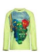 Lwagan 300 - Swim T-Shirt L/S LEGO Kidswear Green