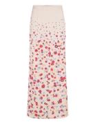 Tessa Satin Slip Maxi Skirt Malina Cream