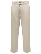 Onssinus Loose Visc Lin 0075 Pnt Cs ONLY & SONS Cream