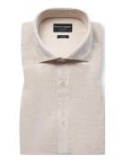 Bs Ant Lli Casual Modern Fit Shirt Bruun & Stengade Beige