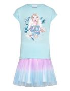 T Shirt + Short Disney Blue