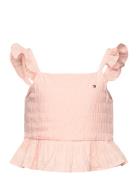 Textured Cotton Top Slvls Tommy Hilfiger 