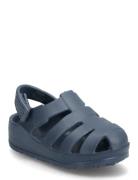 Velcro Strap Sandal Mango Navy