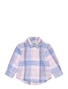 Checked Oxford Bd Ls Shirt GANT Patterned