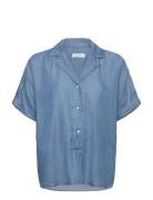 Mary Tencel Top Newhouse Blue