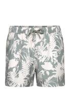 Borg Print Swim Shorts Björn Borg Green