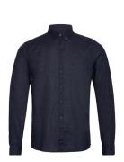 Cfanton Bd Ls Linen Mix Casual Friday Navy