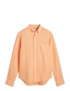 Reg Gmnt Dyed Linen Shirt GANT Orange