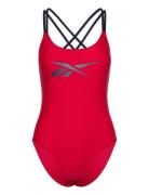 Womens Rbk Swimsuit Astra Reebok Performance Red