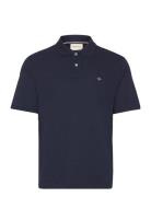 Shield Logo Ss Polo GANT Navy