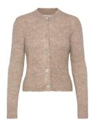 Audrey New Knit Cardigan A-View Beige