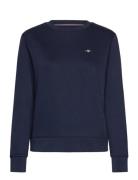 Reg Shield Logo C-Neck GANT Navy