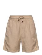 Linen Viscose Short Tommy Hilfiger Beige