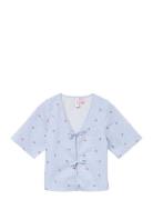 Vmodea 2/4 Tie Top Wvn Girl Vero Moda Girl Blue