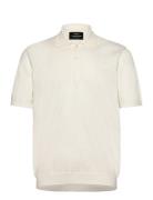 Tight Cotton Tristan Knit Ss Mads Nørgaard White