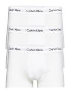 3P Low Rise Trunk Calvin Klein White