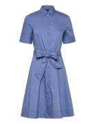 Silky Strtch Cotton-Dress Lauren Ralph Lauren Blue