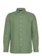 Linen Shirt Sebago Green