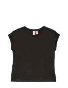 Vmava Plain Ss Top Ga Jrs Girl Noos Vero Moda Girl Black