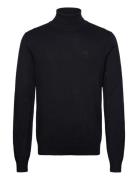 Ecovero L/S Roll Neck Knit Lindbergh Black